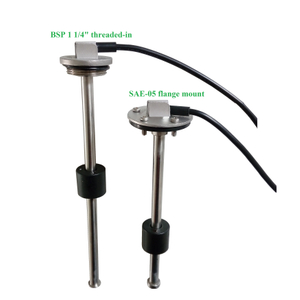 Sensore di livello a galleggiante in uscita 0-190ohm con interruttore reed elettronico in acciaio inossidabile per serbatoio carburante generatore